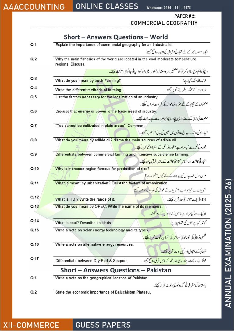 Guess Papers 2. cg0001