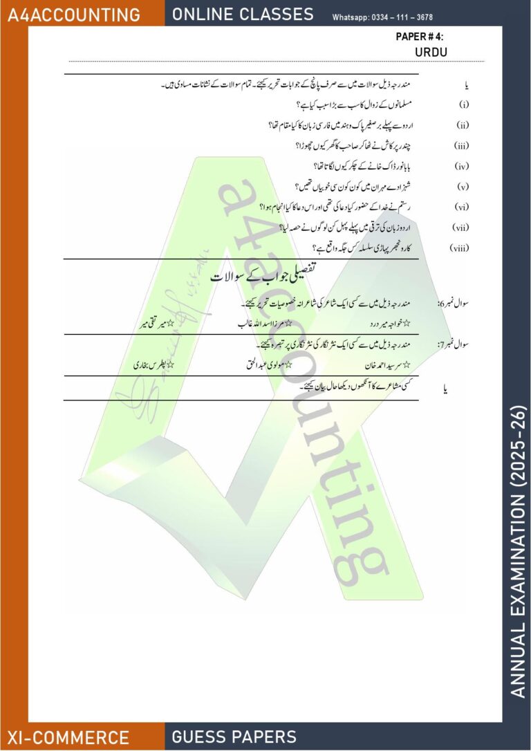 Guess Papers 4. urdu0002