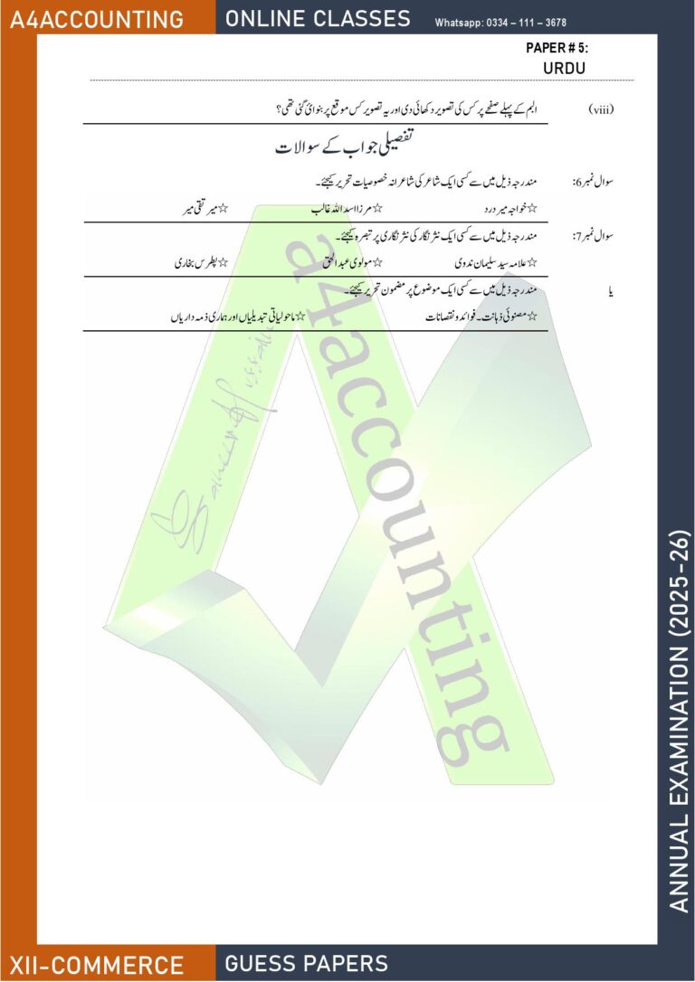 Guess Papers 5. urdu0002